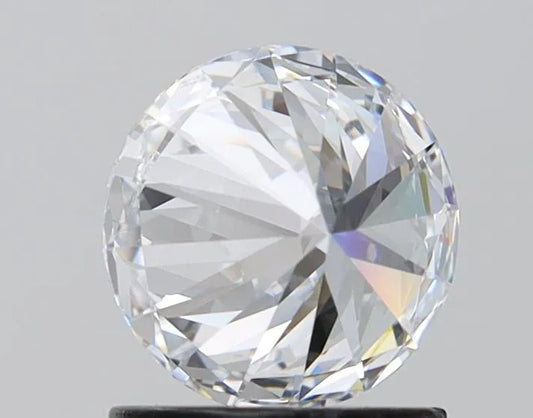 Lab-Grown Round Diamond - 1.08 Carats, E Color, VVS2 Clarity - Sustainable Luxury and Dazzling Brilliance-IGI·Certified