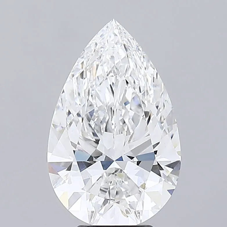 Lab-Grown Pear Diamond - 5.21 Carats, E Color, VS1 Clarity - Sustainable Luxury and Dazzling Brilliance-IGI·Certified