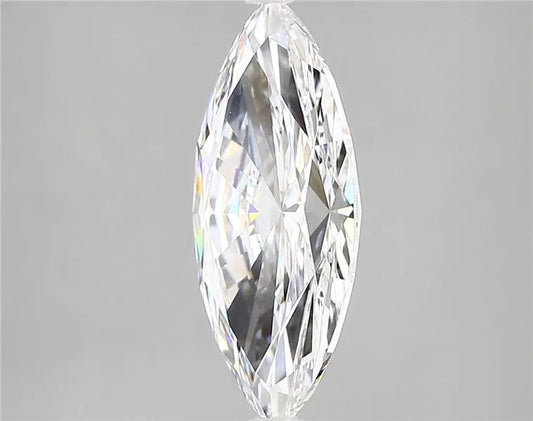 Lab-Grown Marquise Diamond - 3 Carats, D Color, VVS2 Clarity - Sustainable Luxury and Dazzling Brilliance-IGI·Certified