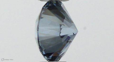 Lab-Grown ROUND Diamond - 0.38 Carat, Fancy Vivid Blue Color, VS2 Clarity | Sustainable Luxury, Dazzling Brilliance | IGI | Certified LG538290472