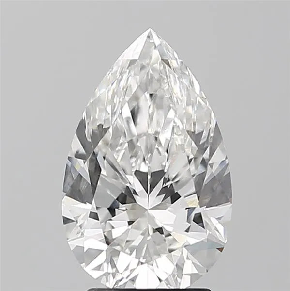 Lab-Grown Pear Diamond - 2.51 Carats, F Color, VS1 Clarity - Sustainable Luxury and Dazzling Brilliance-IGI·Certified