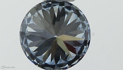 Lab-Grown ROUND Diamond - 0.43 Carat, Fancy Intense Blue Color, VS2 Clarity | Sustainable Luxury, Dazzling Brilliance | IGI | Certified LG546230006