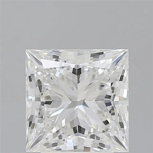 Lab-Grown Princess Diamond - 3.54 Carats, E Color, VS1 Clarity - Sustainable Luxury and Dazzling Brilliance-IGI·Certified