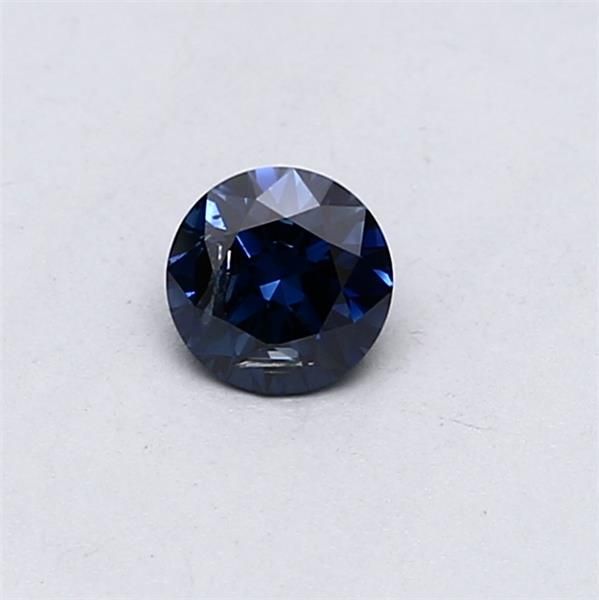 Lab-Grown ROUND Diamond - 0.3 Carat, Fancy Vivid Blue Color, I1 Clarity | Sustainable Luxury, Dazzling Brilliance | IGI | Certified LG546230064