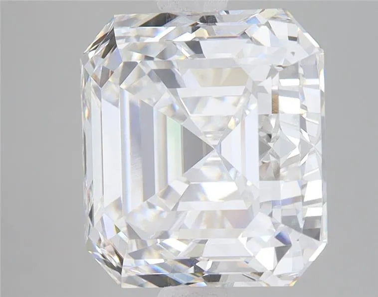 Lab-Grown Asscher Diamond - 6.02 Carats, F Color, VVS2 Clarity - Sustainable Luxury and Dazzling Brilliance-IGI·Certified