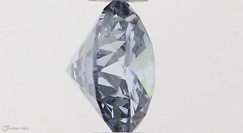 Lab-Grown ROUND Diamond - 0.45 Carat, Fancy Intense Blue Color, VVS1 Clarity | Sustainable Luxury, Dazzling Brilliance | IGI | Certified LG564379310