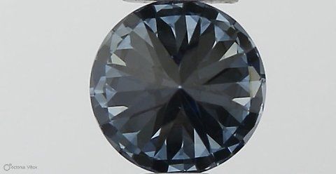 Lab-Grown ROUND Diamond - 0.36 Carat, Fancy Blue Color, IF Clarity | Sustainable Luxury, Dazzling Brilliance | IGI | Certified LG564379562