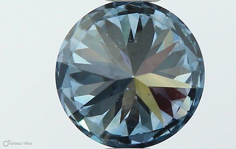 Lab-Grown ROUND Diamond - 1.15 Carat, Fancy Vivid Blue Color, VS1 Clarity | Sustainable Luxury, Dazzling Brilliance | IGI | Certified LG538290478