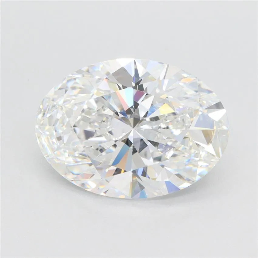 Lab-Grown Oval Diamond - 3.54 Carats, E Color, VVS2 Clarity - Sustainable Luxury and Dazzling Brilliance-IGI·Certified