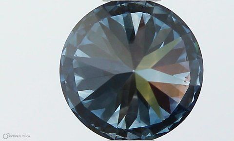 Lab-Grown ROUND Diamond - 0.84 Carat, Fancy Vivid Blue Color, VS2 Clarity | Sustainable Luxury, Dazzling Brilliance | IGI | Certified LG564379409