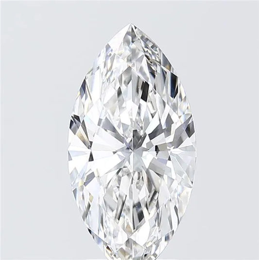 Lab-Grown Marquise Diamond - 3.07 Carats, F Color, VS1 Clarity - Sustainable Luxury and Dazzling Brilliance-IGI·Certified