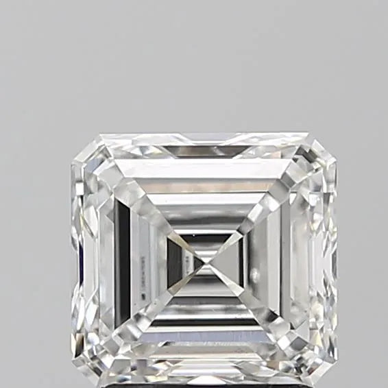 Lab-Grown Asscher Diamond - 2 Carats, F Color, VS2 Clarity - Sustainable Luxury and Dazzling Brilliance-IGI·Certified