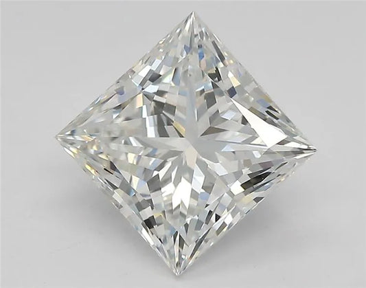 Lab-Grown Princess Diamond - 2.59 Carats, E Color, VVS2 Clarity - Sustainable Luxury and Dazzling Brilliance-IGI·Certified