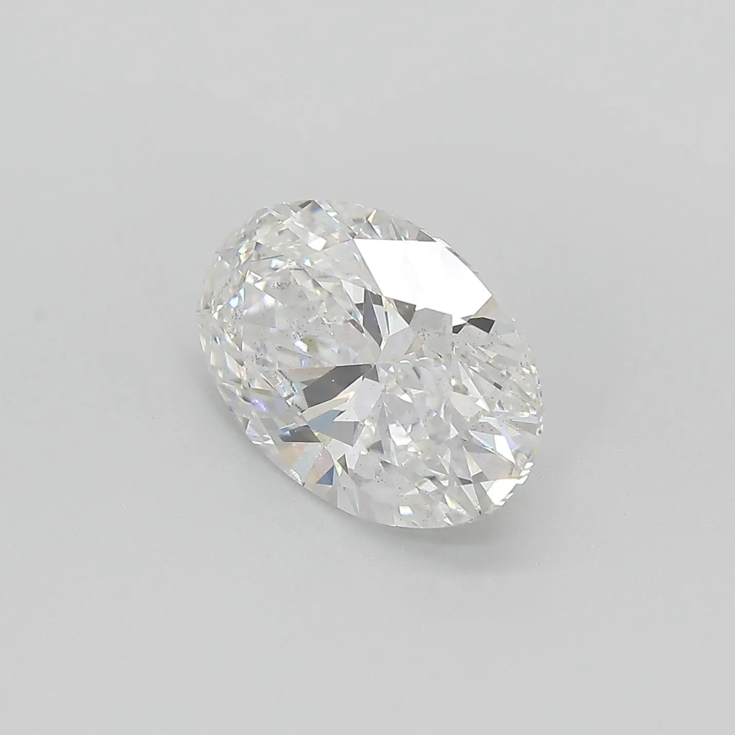 Lab-Grown Oval Diamond - 3.01 Carats, F Color, VS2 Clarity - Sustainable Luxury and Dazzling Brilliance-IGI·Certified