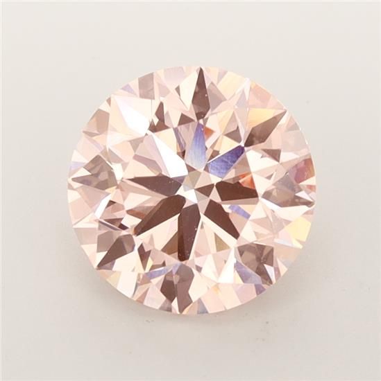 Lab-Grown ROUND Diamond - 3.42 Carat, Fancy Intense Pink Color, VS1 Clarity | Sustainable Luxury, Dazzling Brilliance | IGI | Certified LG569312611