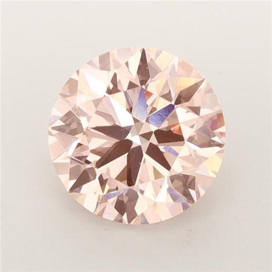 Lab-Grown ROUND Diamond - 3.42 Carat, Fancy Intense Pink Color, VS1 Clarity | Sustainable Luxury, Dazzling Brilliance | IGI | Certified LG569312611