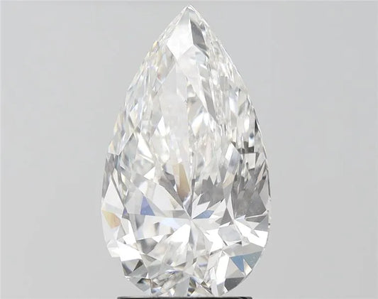 Lab-Grown Pear Diamond - 4.08 Carats, F Color, VS1 Clarity - Sustainable Luxury and Dazzling Brilliance-IGI·Certified