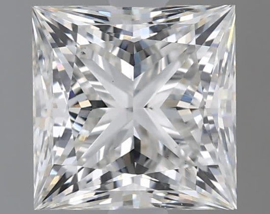 Lab-Grown PRINCESS Diamond - 1.35 Carats, F Color, VS1 Clarity - Sustainable Luxury and Dazzling Brilliance-IGI·Certified