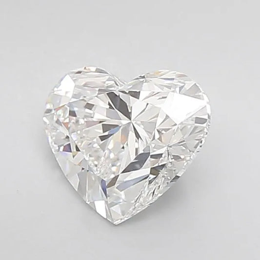 Lab-Grown Heart Diamond - 2.5 Carats, E Color, VVS2 Clarity - Sustainable Luxury and Dazzling Brilliance-IGI·Certified