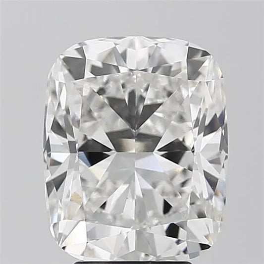 Lab-Grown Cushion Diamond - 4.02 Carats, F Color, VVS2 Clarity - Sustainable Luxury and Dazzling Brilliance-IGI·Certified