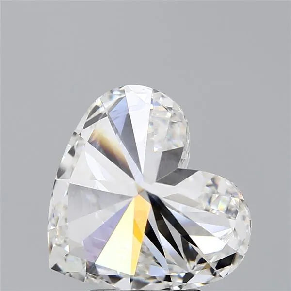 Lab-Grown Heart Diamond - 4.55 Carats, F Color, VVS2 Clarity - Sustainable Luxury and Dazzling Brilliance-IGI·Certified