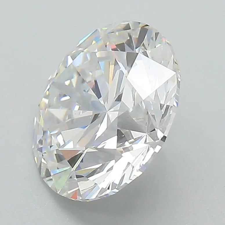 Lab-Grown Round Diamond - 3.08 Carats, F Color, VVS2 Clarity - Sustainable Luxury and Dazzling Brilliance-IGI·Certified