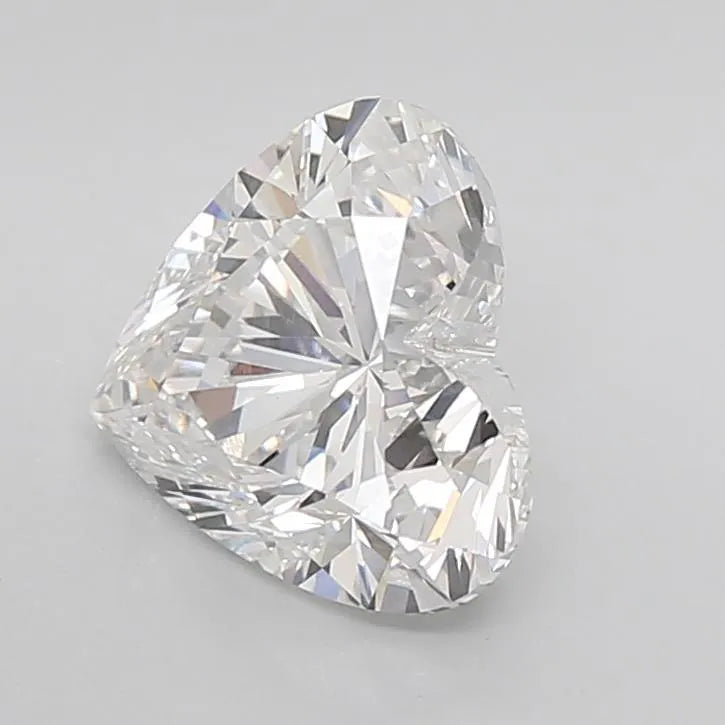 Lab-Grown Heart Diamond - 3.02 Carats, E Color, VVS2 Clarity - Sustainable Luxury and Dazzling Brilliance-IGI·Certified