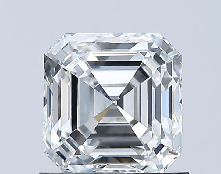 Lab-Grown Asscher Diamond - 1.04 Carats, E Color, VVS2 Clarity - Sustainable Luxury and Dazzling Brilliance-IGI·Certified