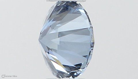 Lab-Grown ROUND Diamond - 0.34 Carat, Fancy Vivid Blue Color, IF Clarity | Sustainable Luxury, Dazzling Brilliance | IGI | Certified LG593306137