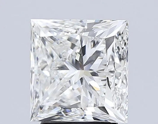 Lab-Grown Princess Diamond - 4.51 Carats, F Color, VS1 Clarity - Sustainable Luxury and Dazzling Brilliance-IGI·Certified