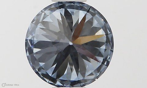 Lab-Grown ROUND Diamond - 0.7 Carat, Fancy Intense Blue Color, VVS2 Clarity | Sustainable Luxury, Dazzling Brilliance | IGI | Certified LG581331216