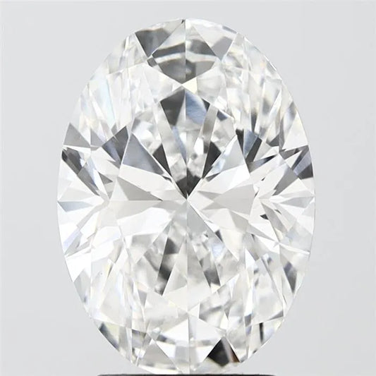 Lab-Grown Oval Diamond - 3.51 Carats, E Color, VS1 Clarity - Sustainable Luxury and Dazzling Brilliance-IGI·Certified