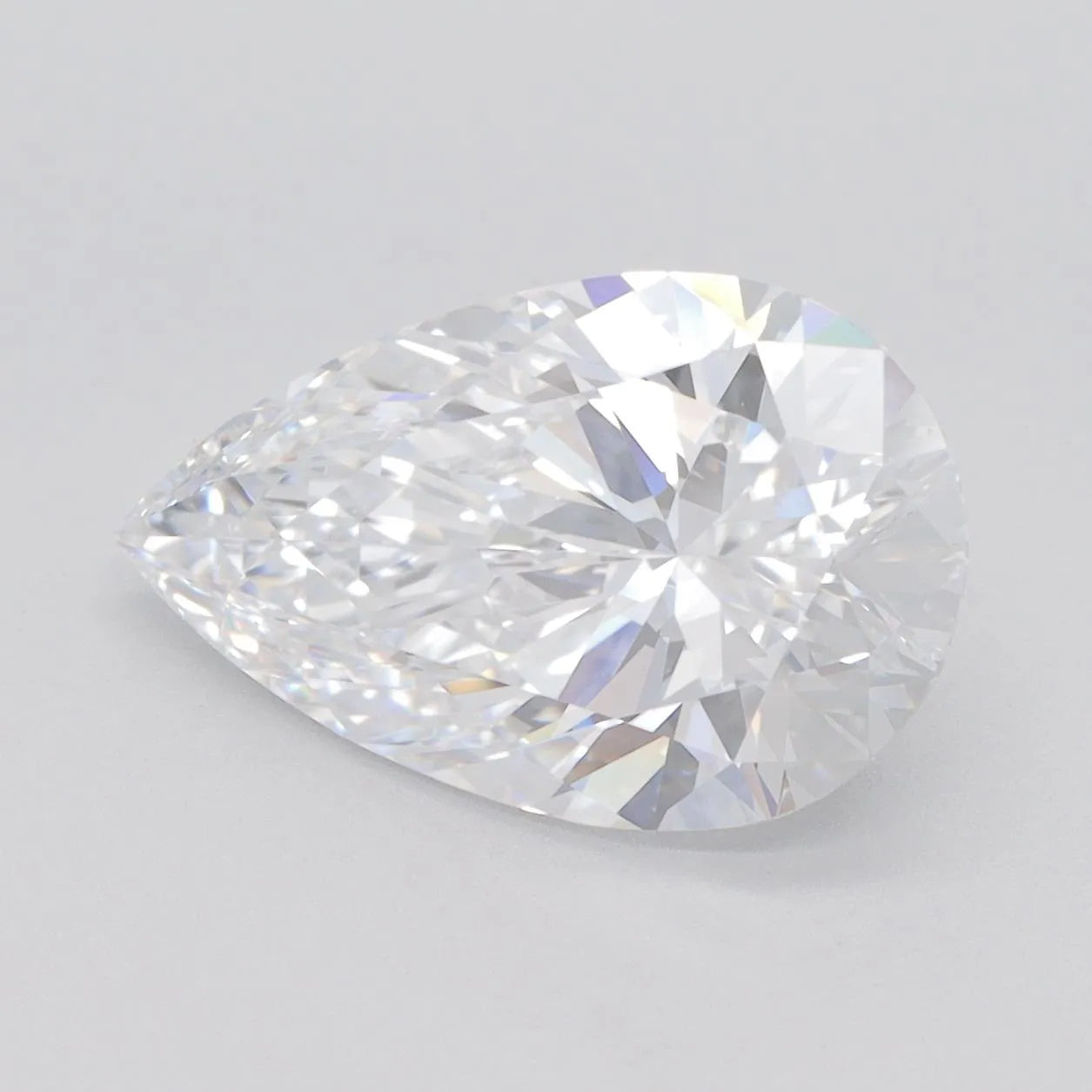 Lab-Grown Pear Diamond - 3.54 Carats, D Color, VVS2 Clarity - Sustainable Luxury and Dazzling Brilliance-GIA·Certified