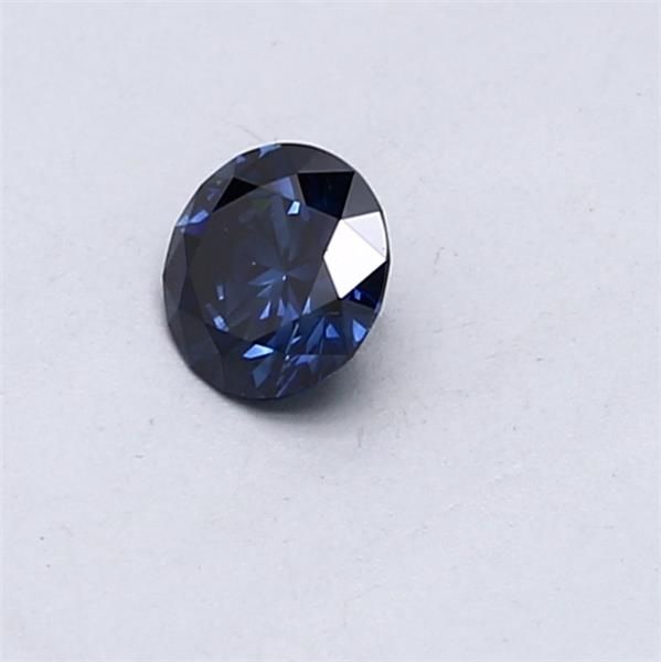 Lab-Grown ROUND Diamond - 0.31 Carat, Fancy Deep Blue Color, VS1 Clarity | Sustainable Luxury, Dazzling Brilliance | IGI | Certified LG538290470