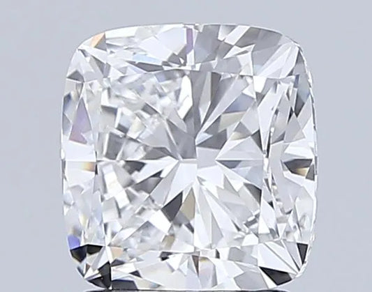 Lab-Grown Cushion Diamond - 3.02 Carats, E Color, VVS2 Clarity - Sustainable Luxury and Dazzling Brilliance-IGI·Certified