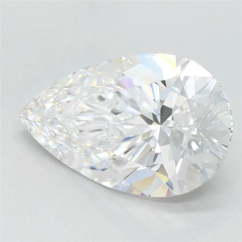 Lab-Grown Pear Diamond - 3.5 Carats, D Color, VVS1 Clarity - Sustainable Luxury and Dazzling Brilliance-GIA·Certified