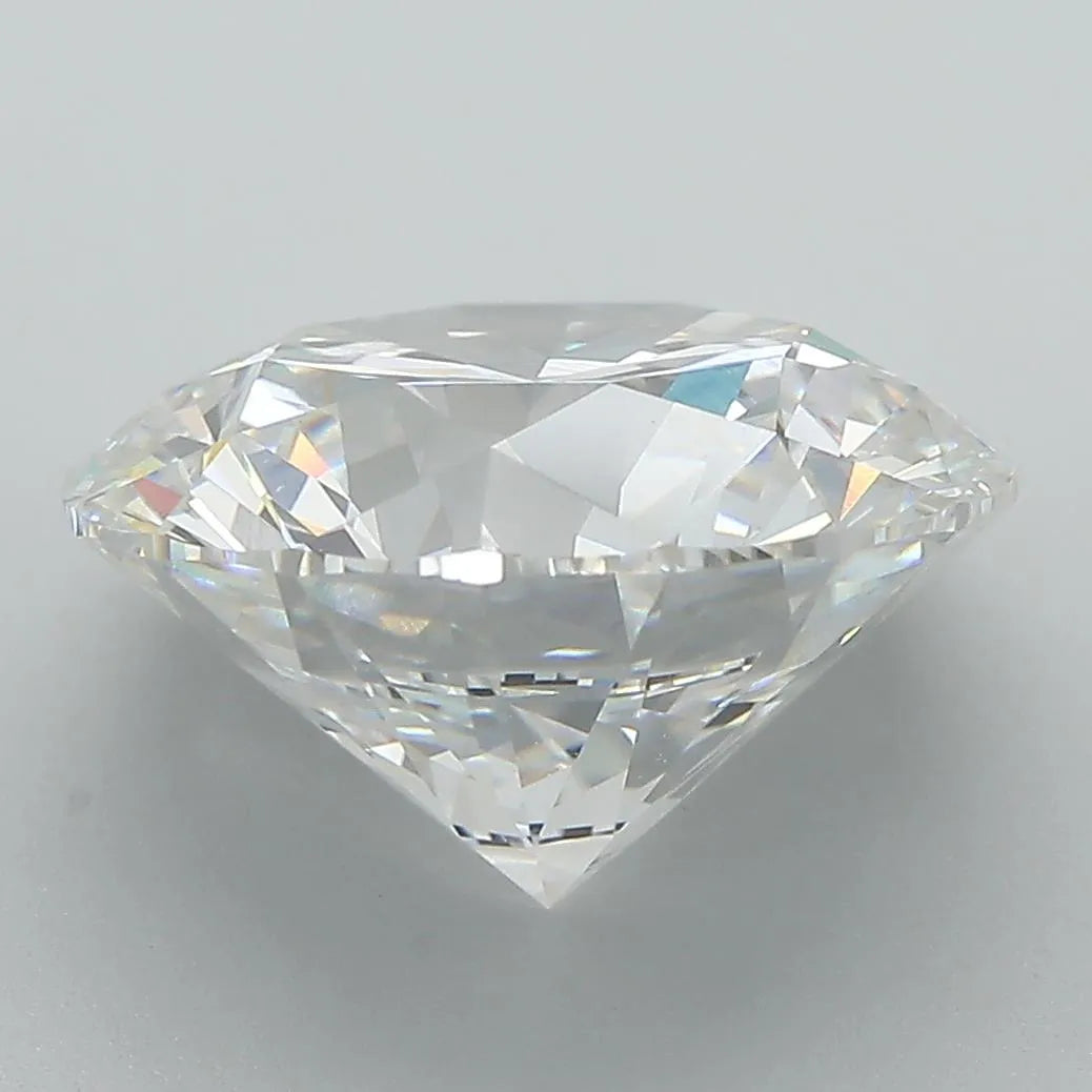 Lab-Grown Round Diamond - 7.04 Carats, E Color, VVS2 Clarity - Sustainable Luxury and Dazzling Brilliance-IGI·Certified