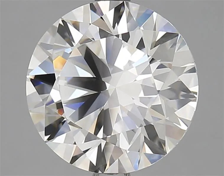 Lab-Grown Round Diamond - 3.5 Carats, F Color, VVS2 Clarity - Sustainable Luxury and Dazzling Brilliance-IGI·Certified