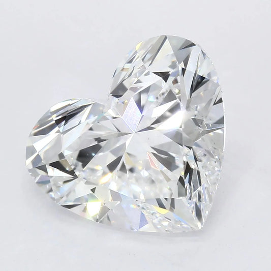 Lab-Grown Heart Diamond - 4.84 Carats, D Color, VS1 Clarity - Sustainable Luxury and Dazzling Brilliance-GIA·Certified