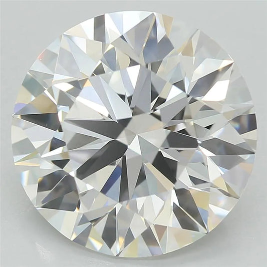 Lab-Grown Round Diamond - 3.59 Carats, E Color, VVS2 Clarity - Sustainable Luxury and Dazzling Brilliance-IGI·Certified