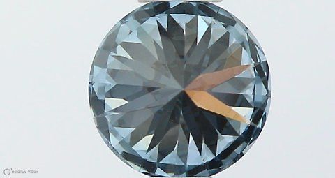 Lab-Grown ROUND Diamond - 0.59 Carat, Fancy Intense Blue Color, VVS1 Clarity | Sustainable Luxury, Dazzling Brilliance | IGI | Certified LG564379273