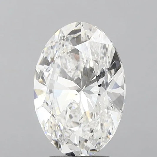 Lab-Grown Oval Diamond - 4.04 Carats, E Color, VVS2 Clarity - Sustainable Luxury and Dazzling Brilliance-IGI·Certified