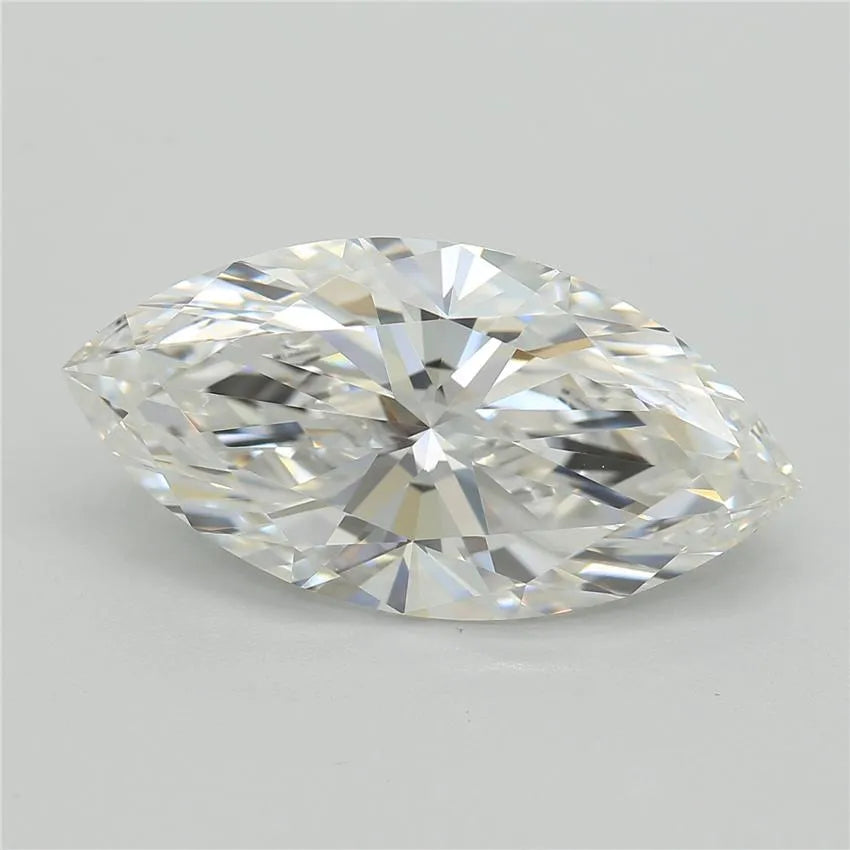 Lab-Grown Marquise Diamond - 3.1 Carats, E Color, VVS2 Clarity - Sustainable Luxury and Dazzling Brilliance-IGI·Certified