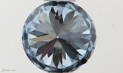 Lab-Grown ROUND Diamond - 0.5 Carat, Fancy Intense Blue Color, VVS1 Clarity | Sustainable Luxury, Dazzling Brilliance | IGI | Certified LG581331086