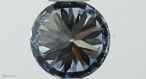 Lab-Grown ROUND Diamond - 0.38 Carat, Fancy Intense Blue Color, VS2 Clarity | Sustainable Luxury, Dazzling Brilliance | IGI | Certified LG536200239