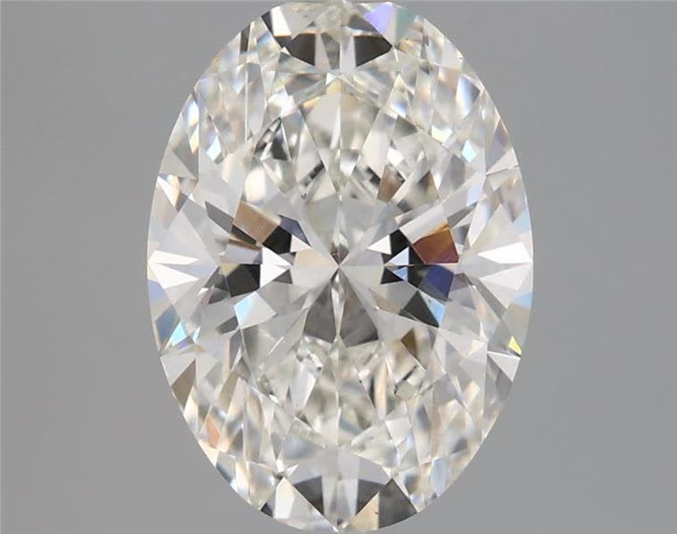 Lab-Grown OVAL Diamond - 2.76 Carats, G Color, VS1 Clarity - Sustainable Luxury and Dazzling Brilliance-IGI·Certified