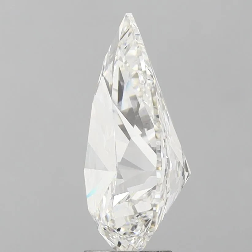 Lab-Grown Pear Diamond - 6.66 Carats, F Color, VVS2 Clarity - Sustainable Luxury and Dazzling Brilliance-IGI·Certified