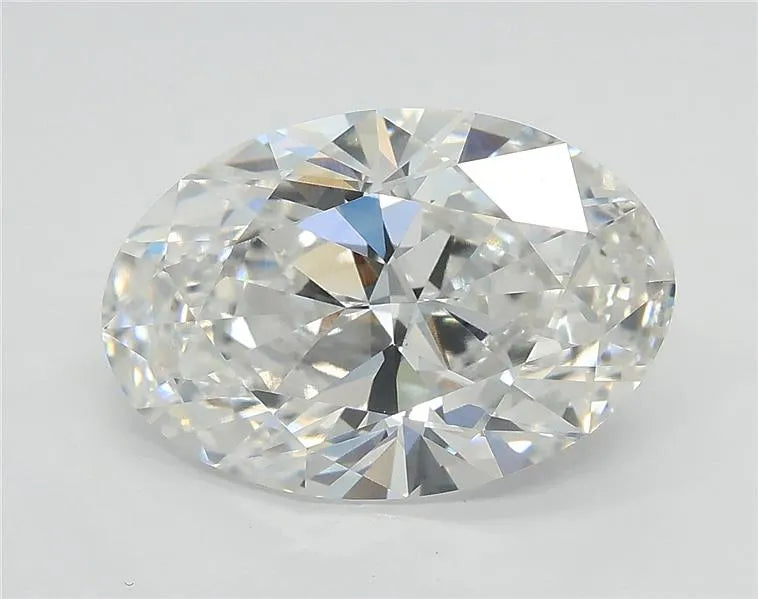 Lab-Grown Oval Diamond - 3.52 Carats, F Color, VVS2 Clarity - Sustainable Luxury and Dazzling Brilliance-IGI·Certified