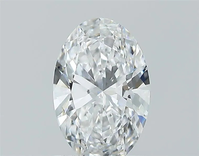 Lab-Grown Oval Diamond - 1.02 Carats, D Color, VVS2 Clarity - Sustainable Luxury and Dazzling Brilliance-IGI·Certified