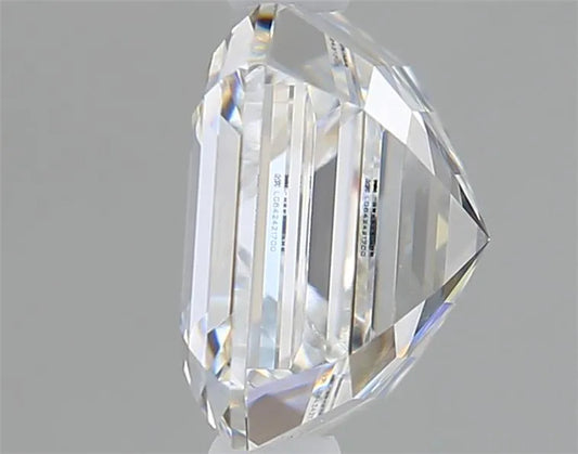 Lab-Grown Asscher Diamond - 2.54 Carats, E Color, VVS2 Clarity - Sustainable Luxury and Dazzling Brilliance-IGI·Certified